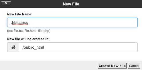 enter file name and location